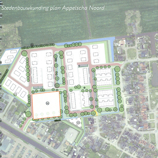 woningbouw in Appelscha Noord